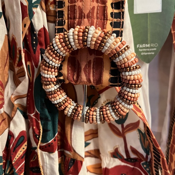 Farm Riad riad floral mini dress - Picture 6 of 6